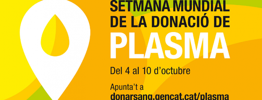 El Banco de Sangre y Tejidos promueve la semana Mundial de la Donación de Plasma