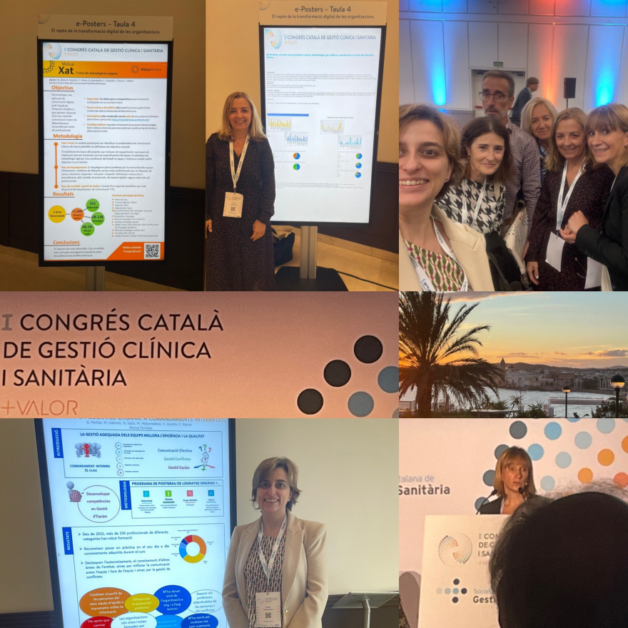 MútuaTerrassa participa en el I congrés de Gestió Clínica i Sanitària